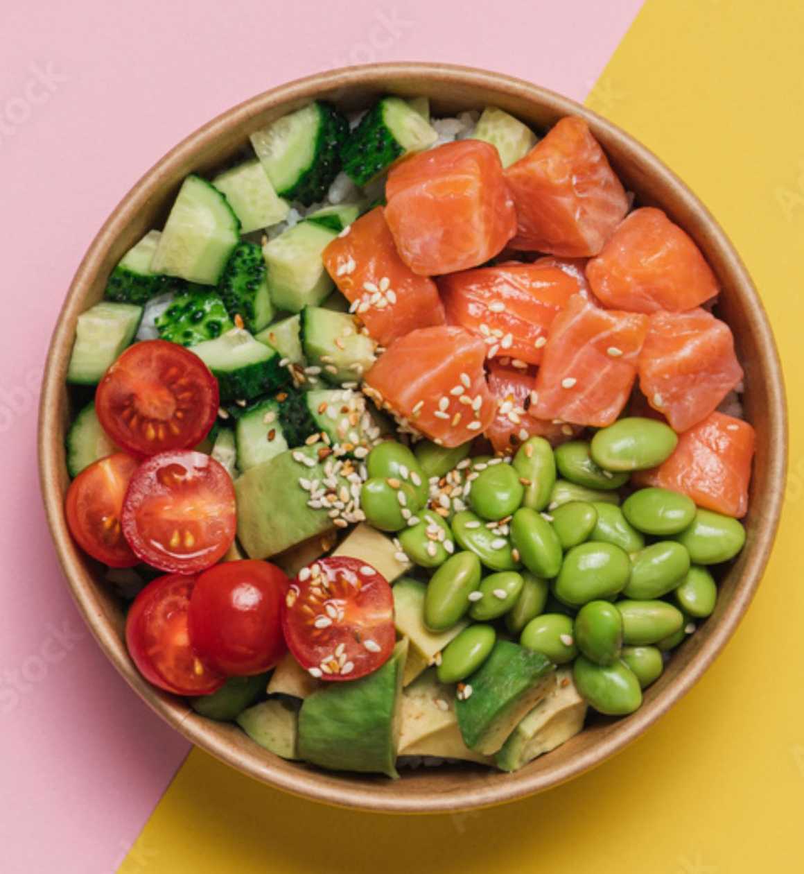 Salmão Poke Bowl