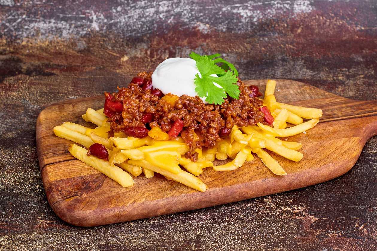 Fries with Chilli Con Carne