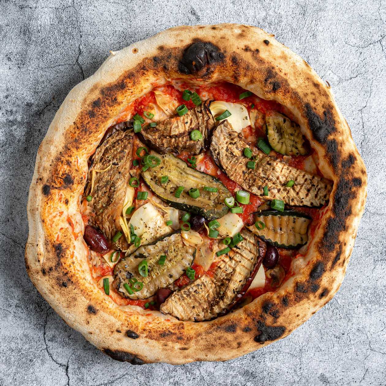 Parmigiana di Melanzane Pizza