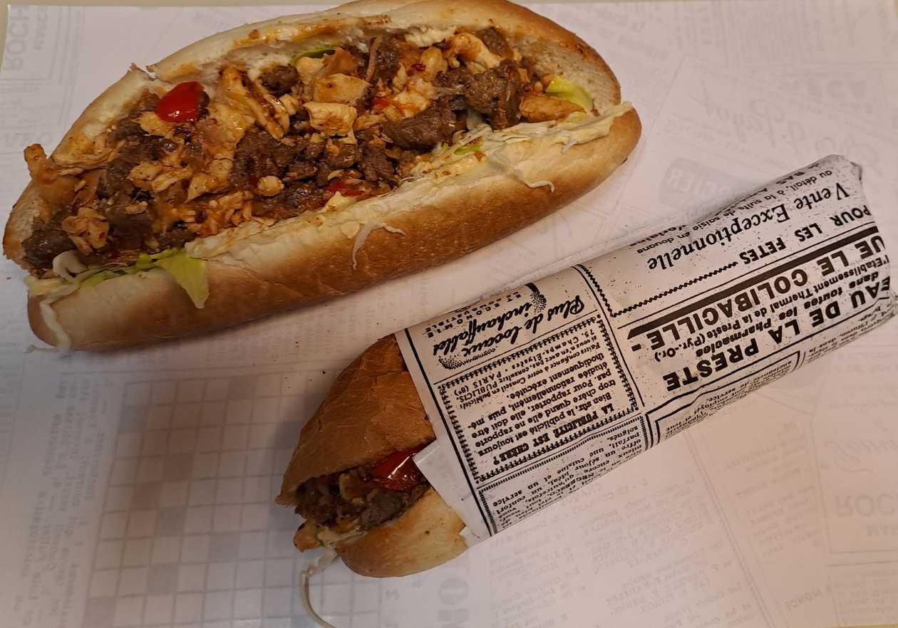 Phalestine sandwich
