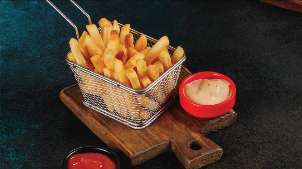 Crunchy French Fries with Spices