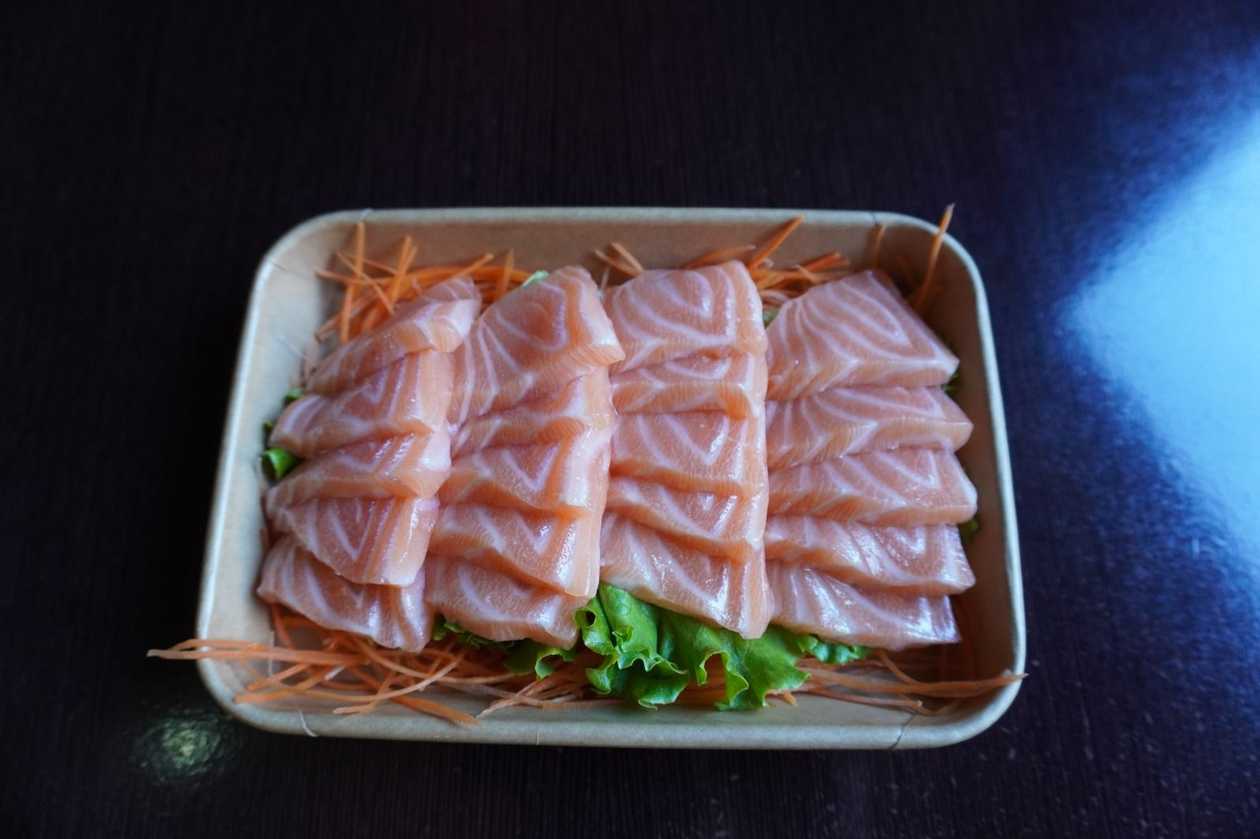 Salmão Sashimi