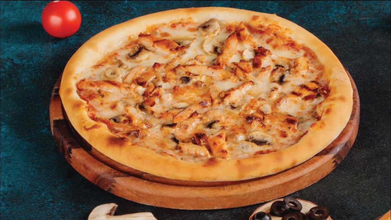 Fungi Polo pizza