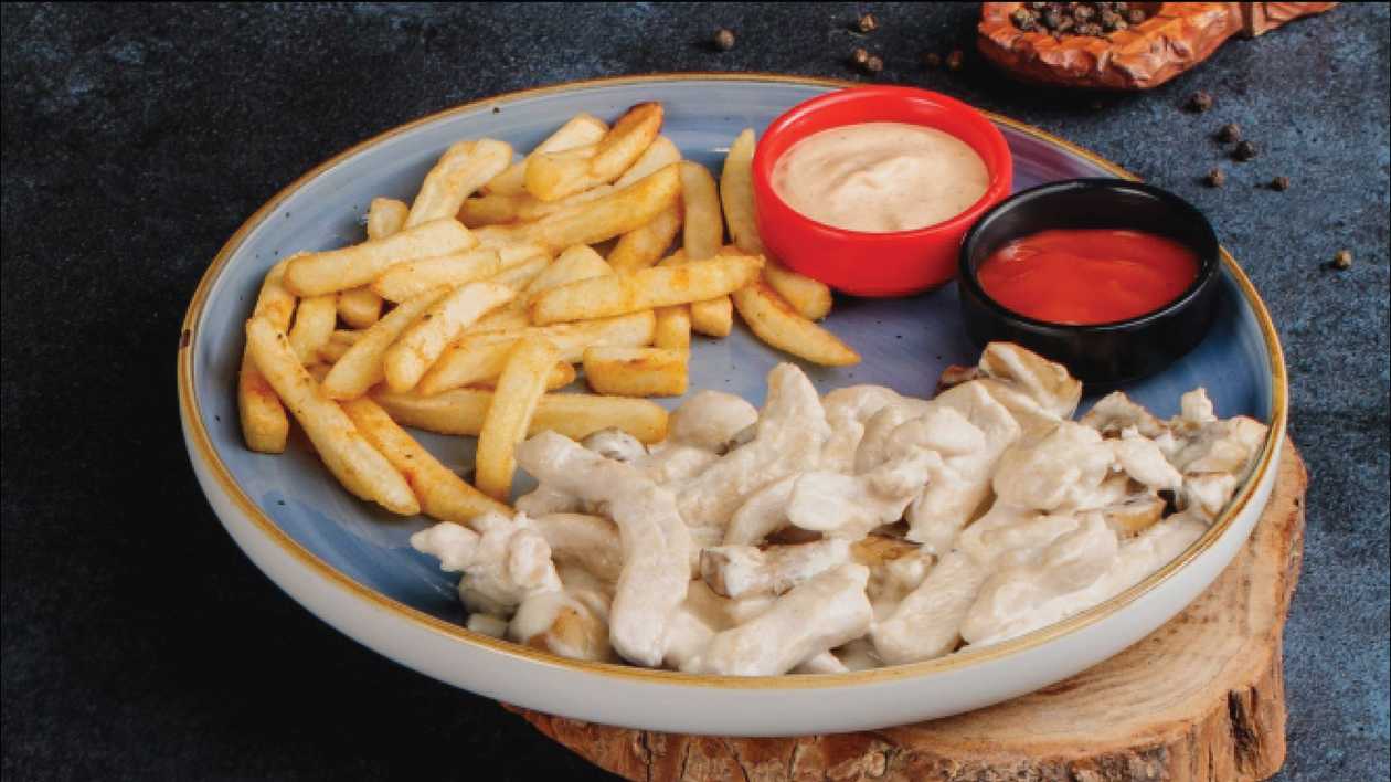 Chicken with Alove Sauce