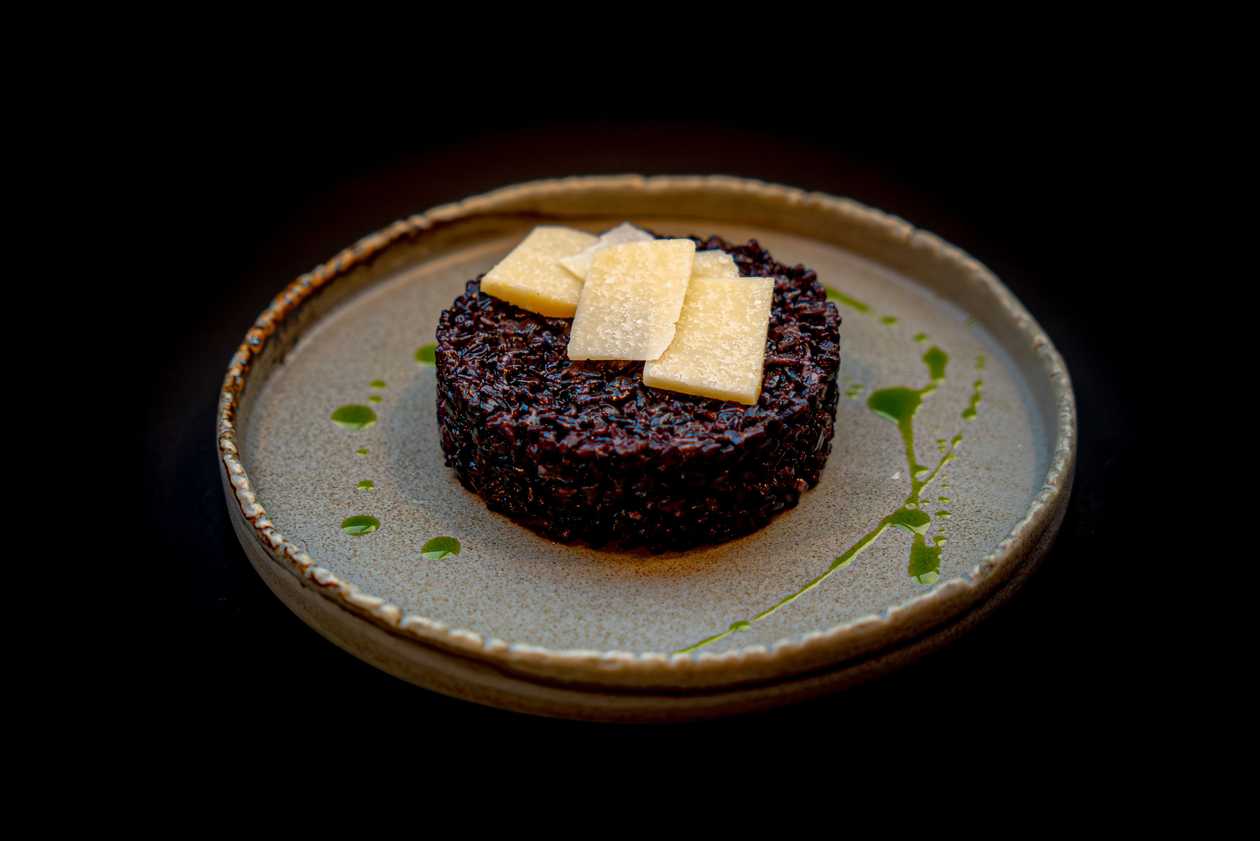 Orez Negru cu Parmezan