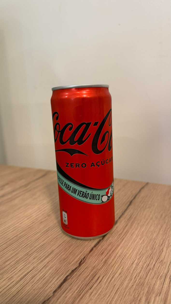 Coca Cola Zero Lata Alta