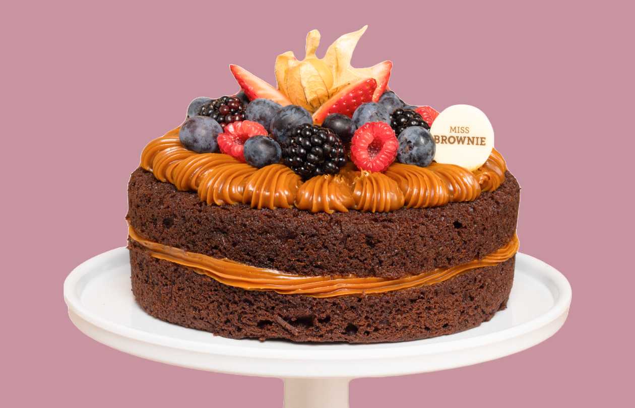 Chocolate Cake with Salted Caramel