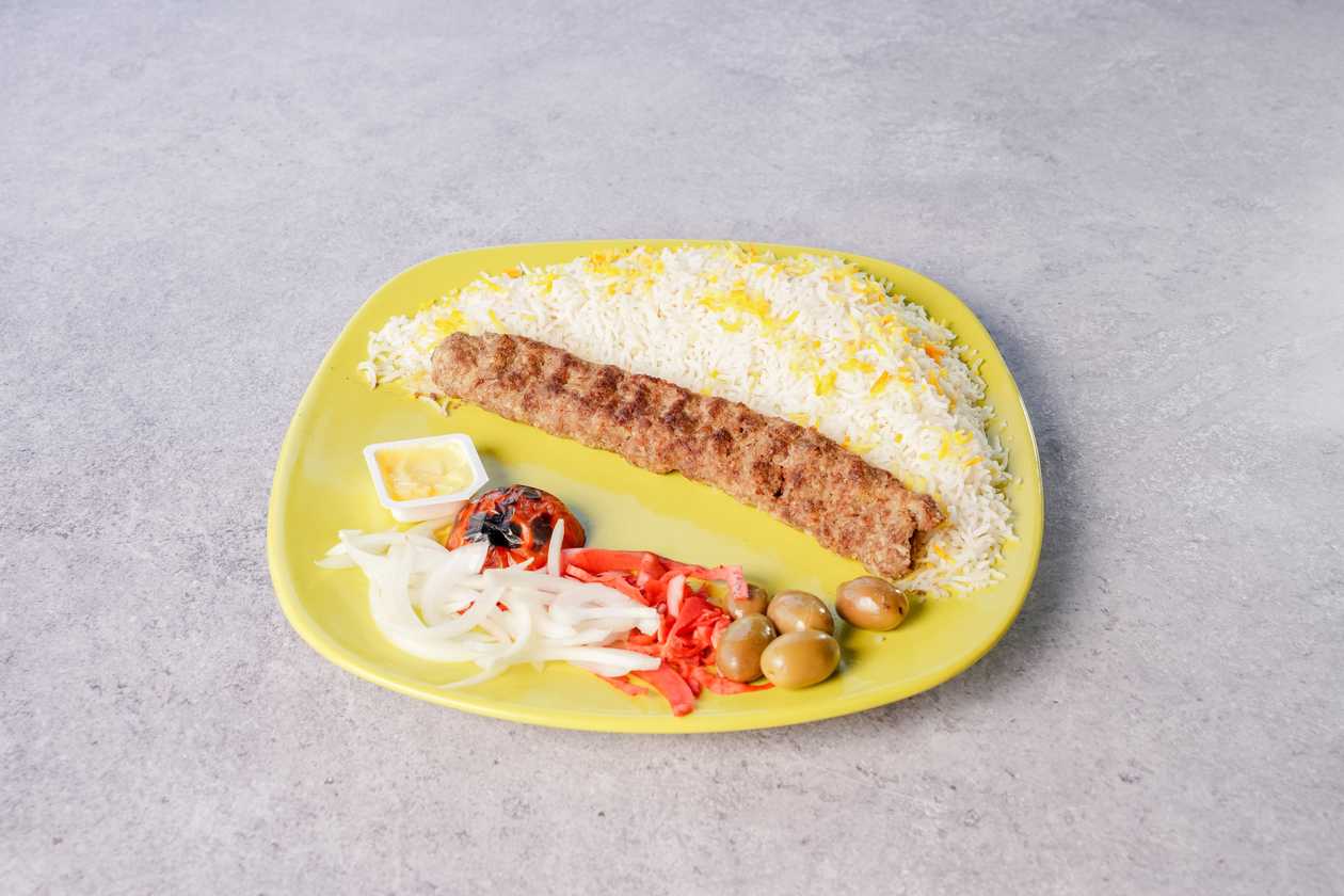 Kobide Kebab With Rice