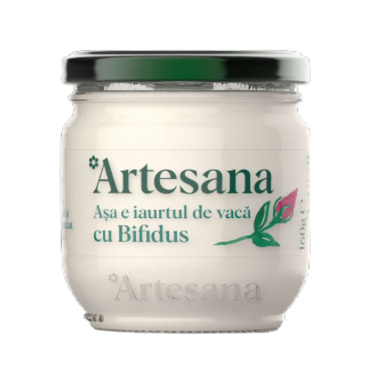 Artesana Natural yogurt from cow's milk with bifidus 160 g (expires soon)