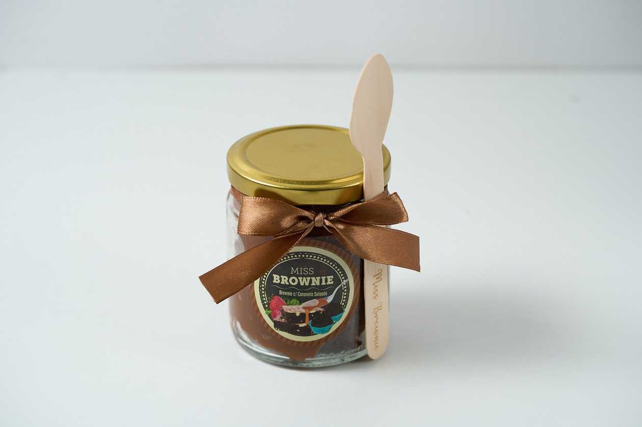 Salted Caramel Brownie Jar (spoon)