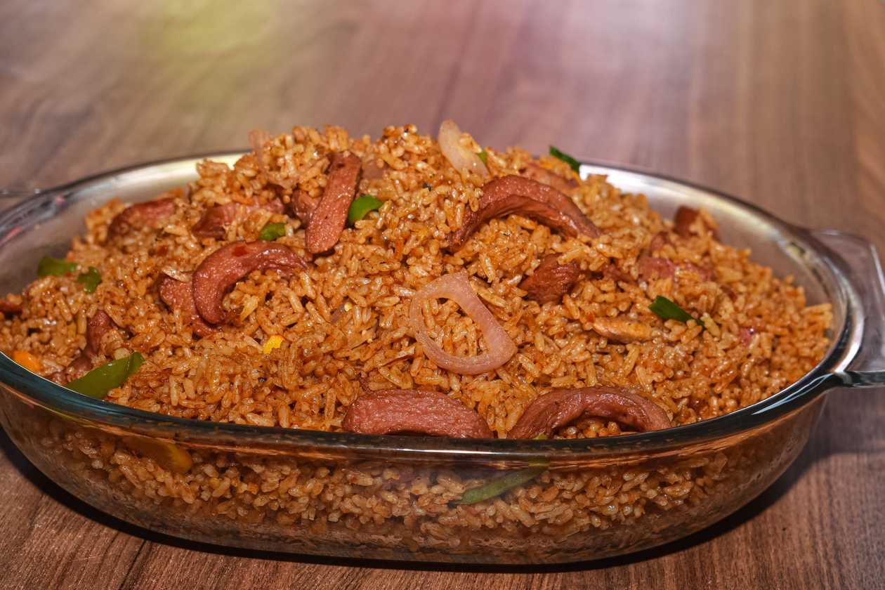 Jumbo jollof rice