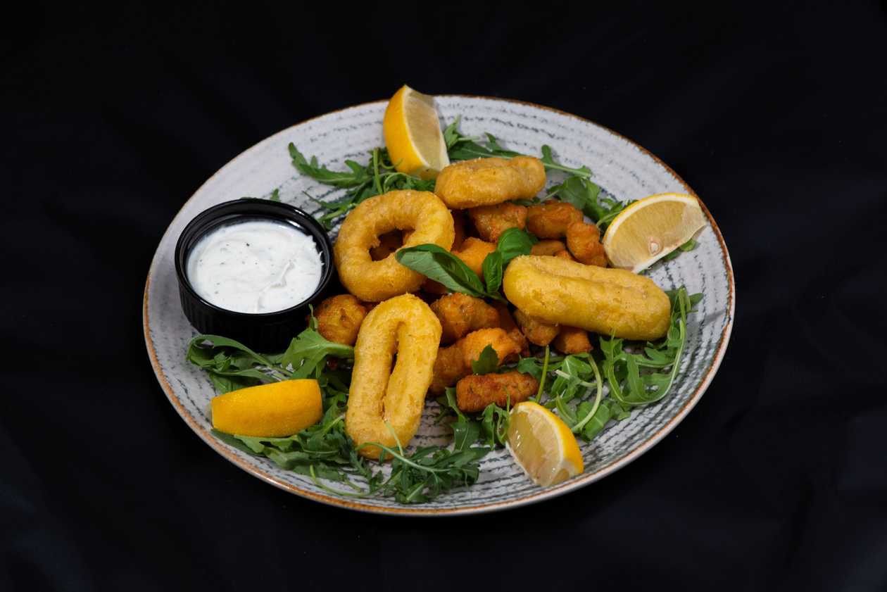Breaded squid