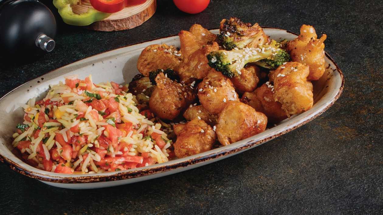 Chicken with honey soy sauce