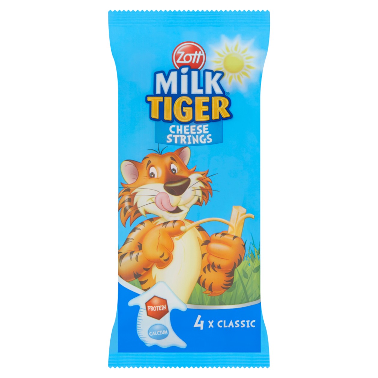 Zott Milk Tiger Classic 4 x 21 g