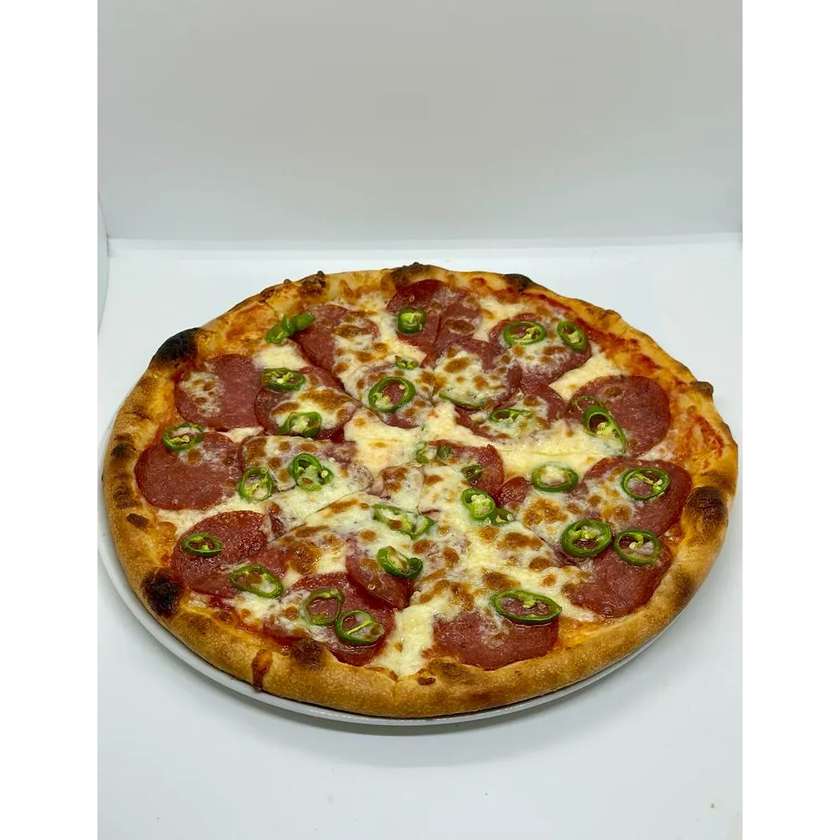 Diavola extra hot pizza