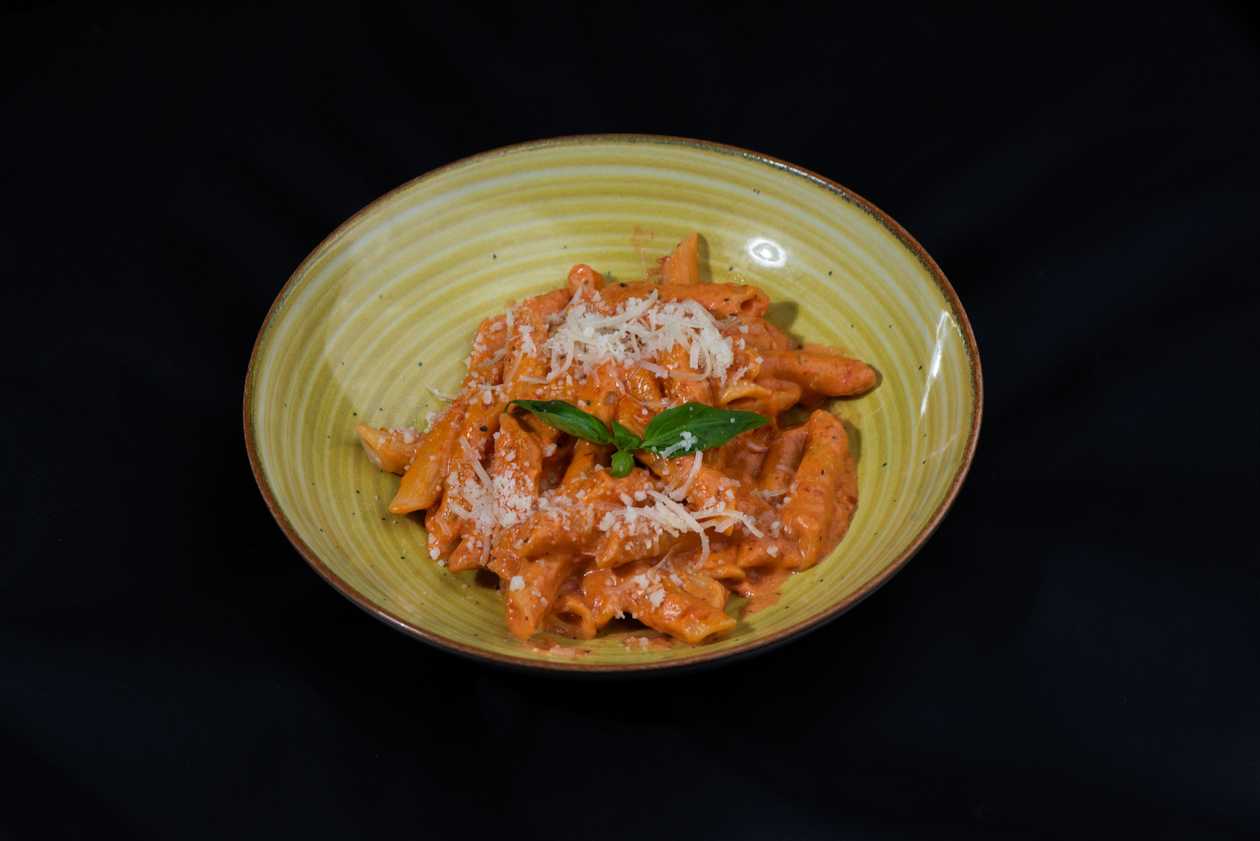 Pink penne