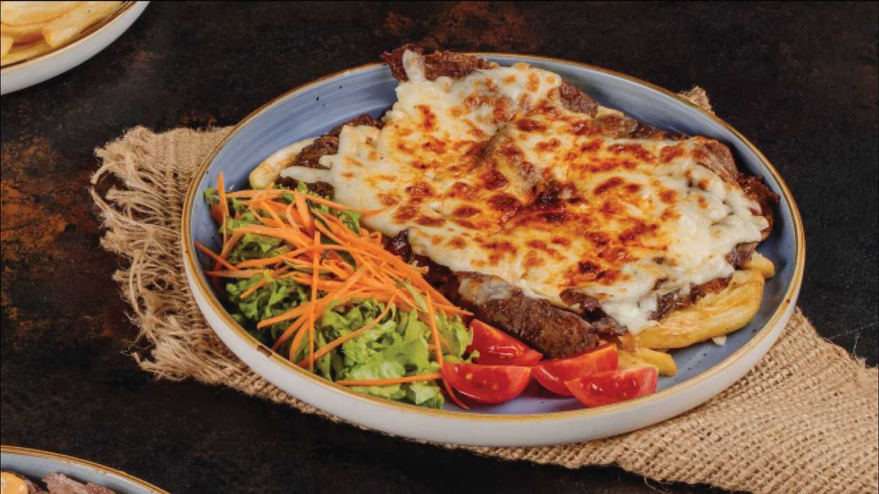 Meat Doner with Cheese