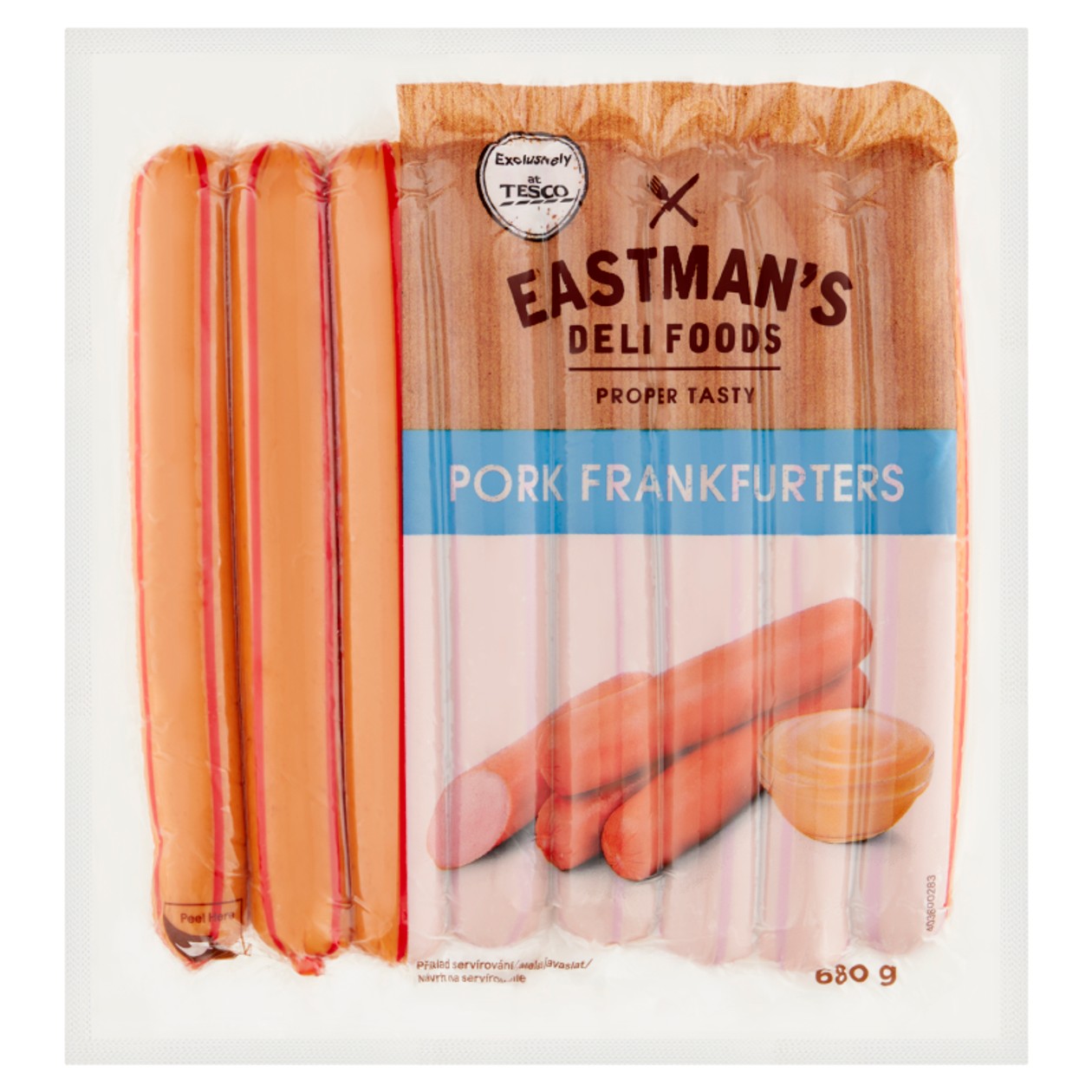 Eastman's Deli Foods Pork Frankfurters 680g