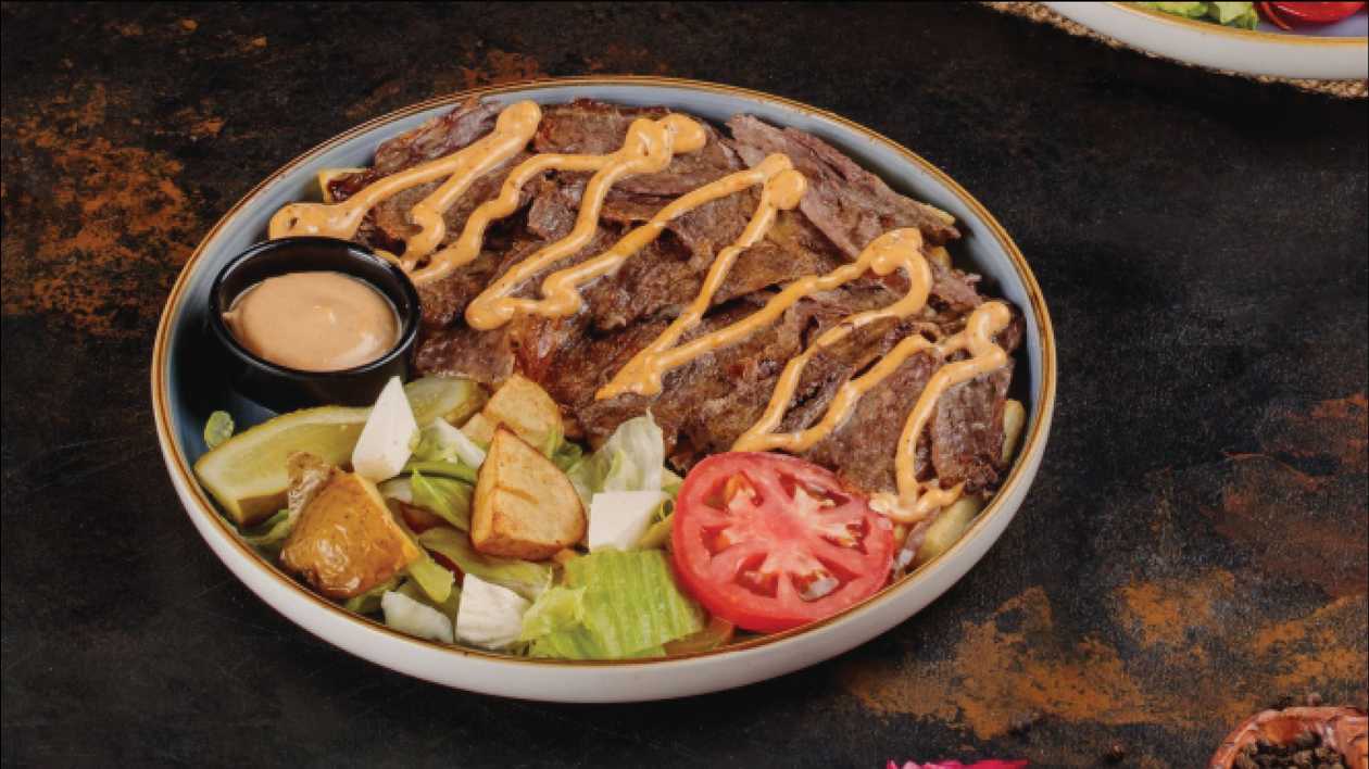 Doner with Crunchy Potato
