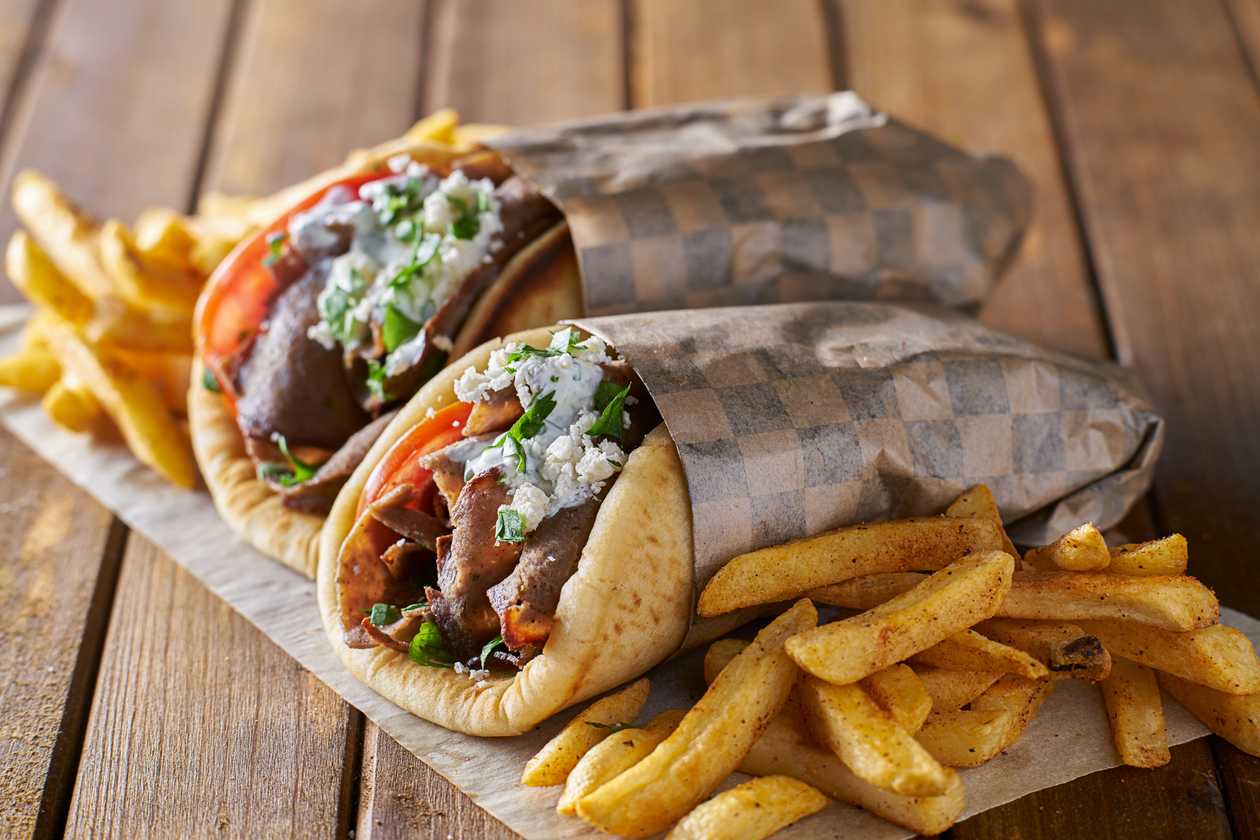 Kurací Gyros