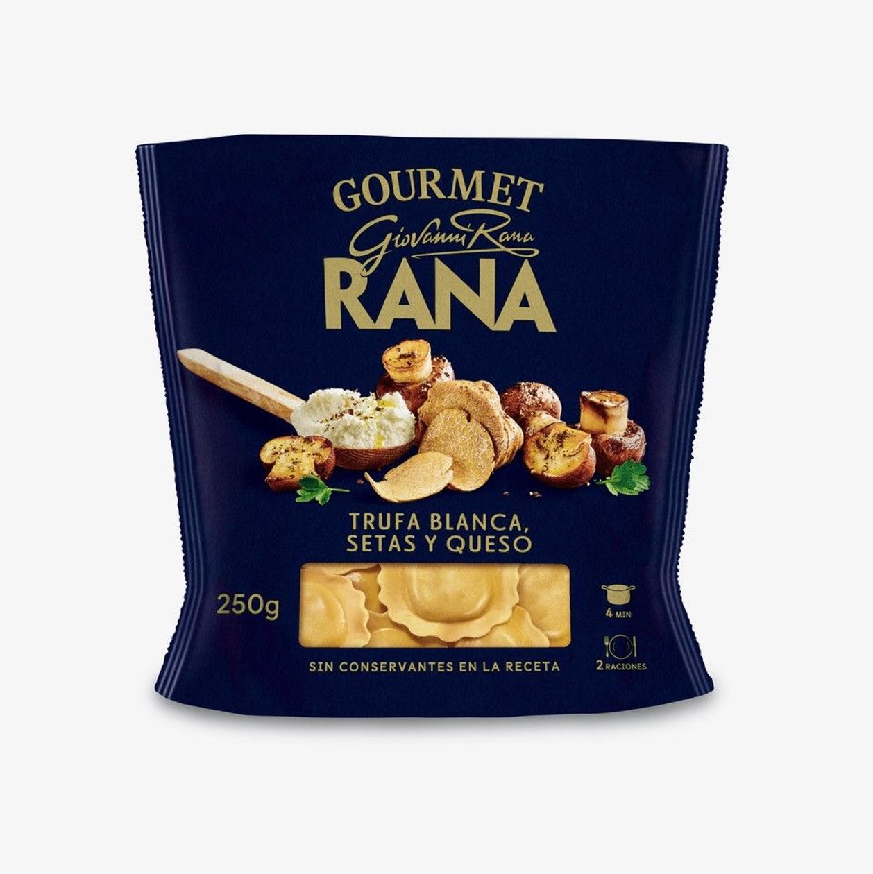 Ravioli Trufa branca, Cogumelos e Queijo Rana 250 gr