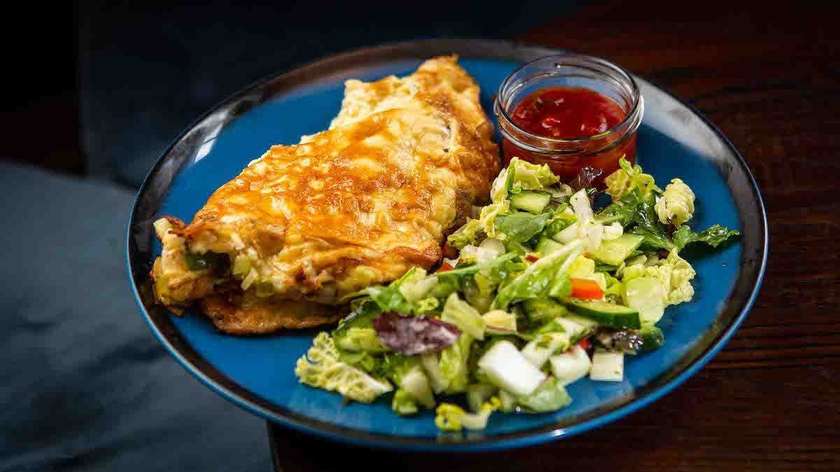 Mushroom Omelette