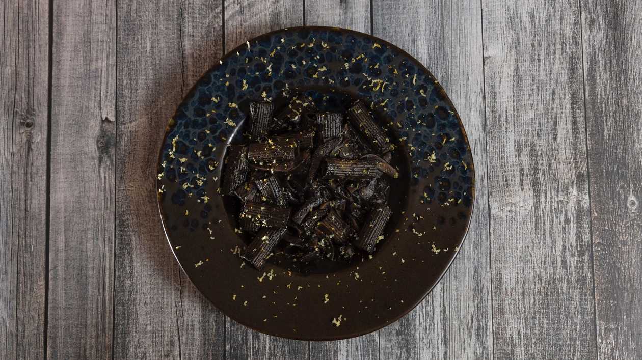 Rigatoni Al Nero Di Seppia