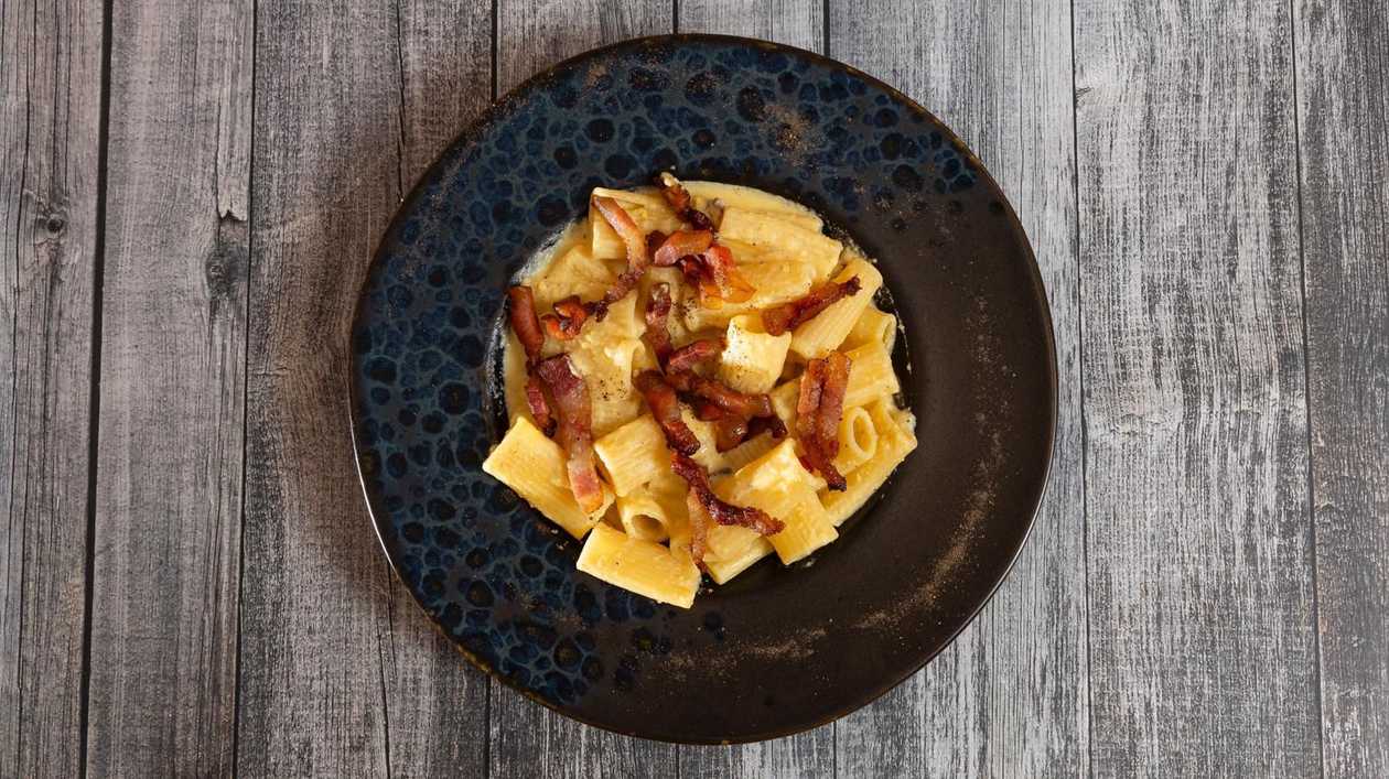 Rigatoni Carbonara