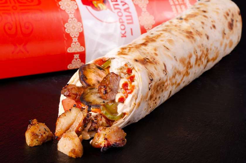 Шаурма з куркою та грибами XL