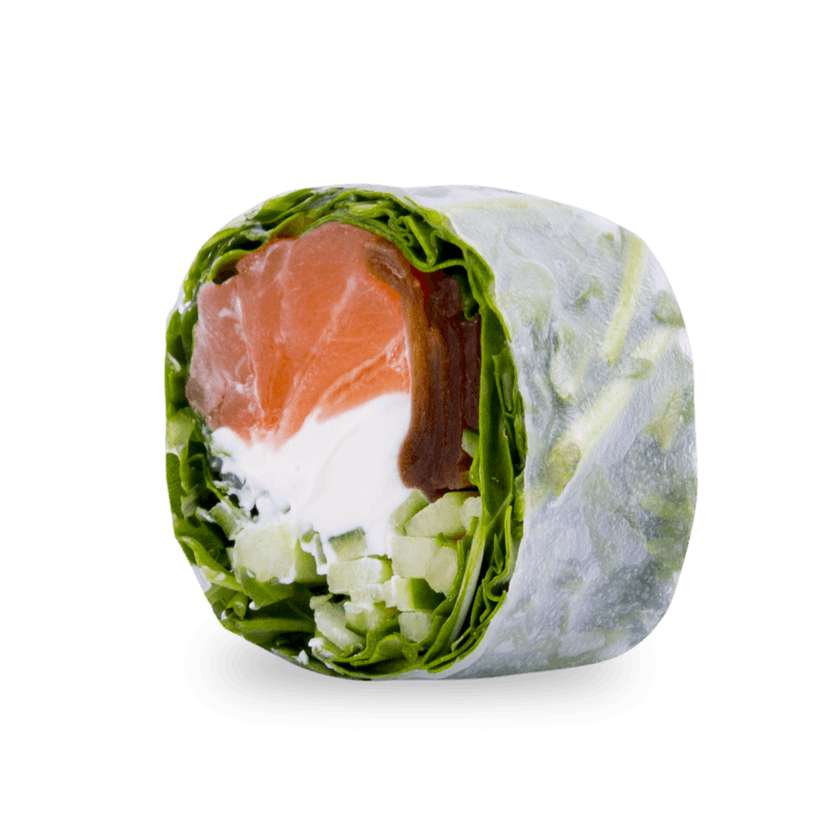 Salmon Spring Rolls