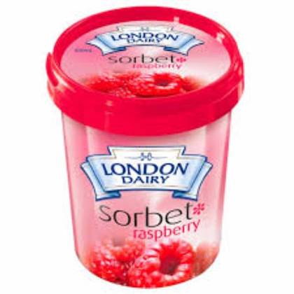 London Dairy Raspberry Sorbet 500ml