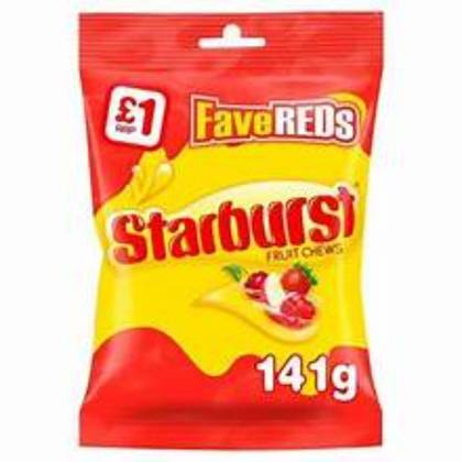 Starburst Favereds £1 Bags 141g