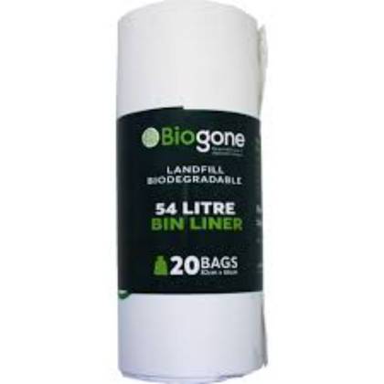 Degradable Bags Bin Liner 54l 20pk