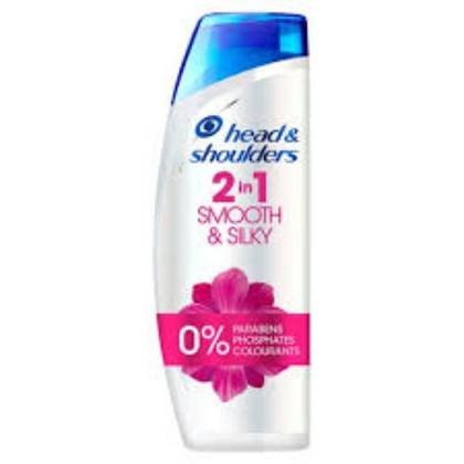 Head And Shoulders 2 In 1 Smooth And Silky 450ml