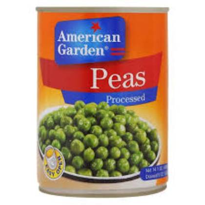 American G. Processed Peas 400g