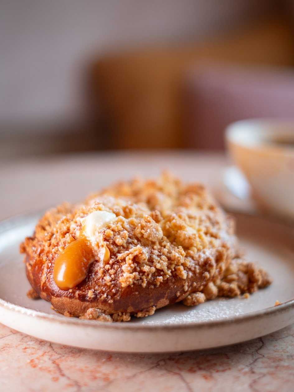 Plum with Vanilla Pastry Cream