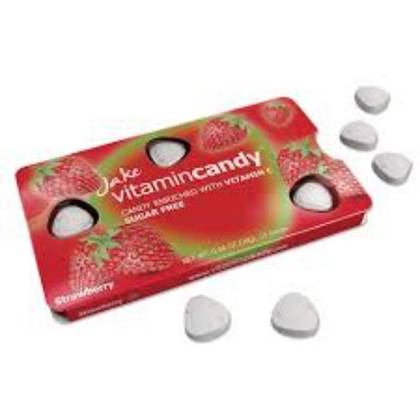 Jake Vitamin Candy Strawberry Flavored 18g