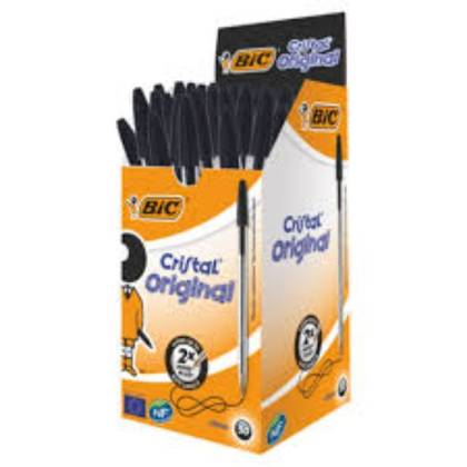 Bic Cristal (25pcs) Black