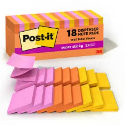 Superfine Sticky Notes - 3x3 Flou