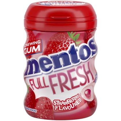 Mentos Pure Fresh Strawberry Chewing Gum 61. 25g