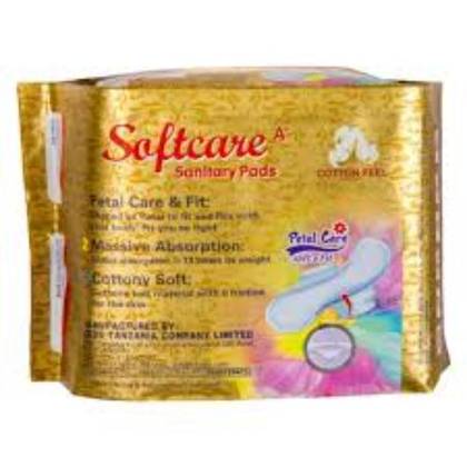 Softcare Sanitary Pads Maxi Thick Gold (8pcs)