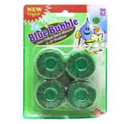 Blue Bubble Wc Block Green 50gx4