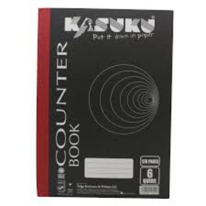 Kasuku Counter Book 4 Quire A4
