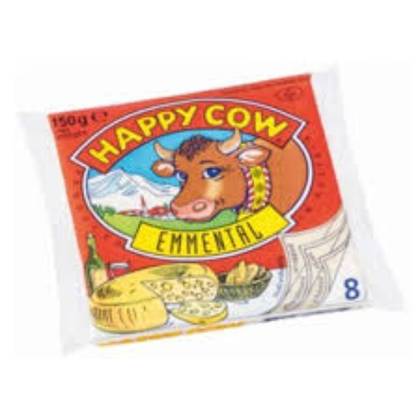 Happy Cow Gouda Cheese Slices 150g