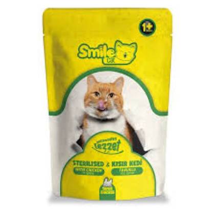 Pg Smile Cat Sterilised Beef In Gravy 100g