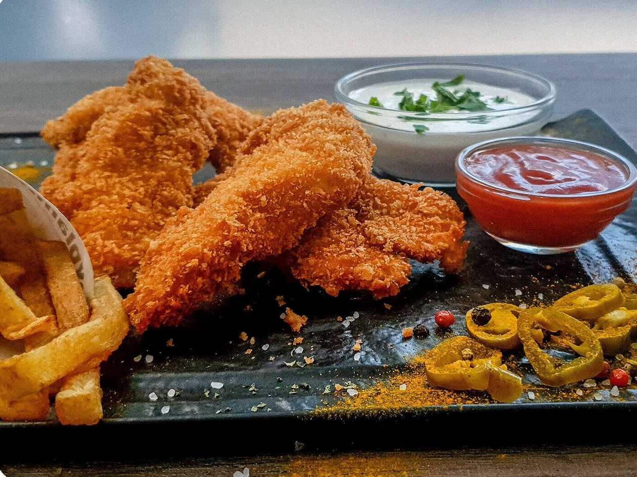 Crispy chicken tenders