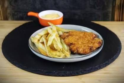 Chicken schnitzel for kids