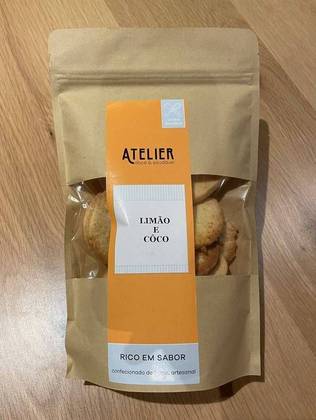 Lemon and Coconut Cookie
