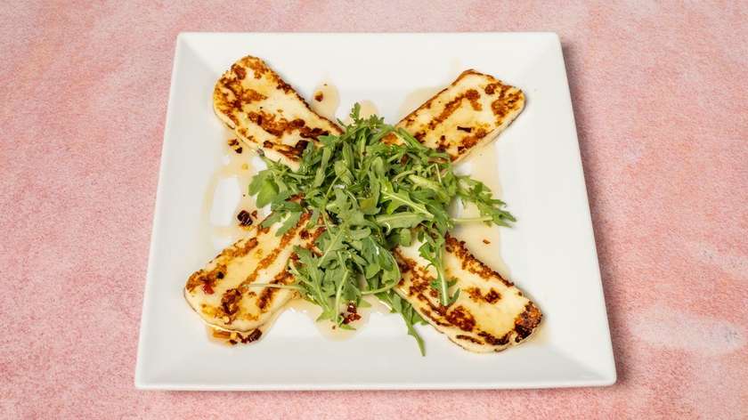 Fried Halloumi Cheese