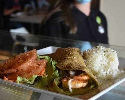 Shrimp Crepe